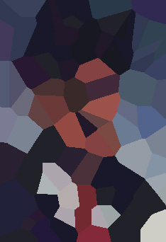 Voronoi Diagram Portrait of Myself