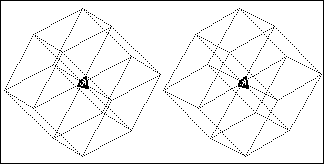 Cross Section of 4-Dimensional Hypercube